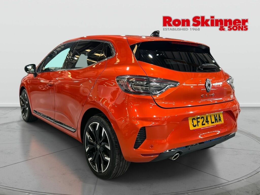 Renault Clio 1.0 Tce Techno Hatchback Euro 6 CF24LWA Orange #3