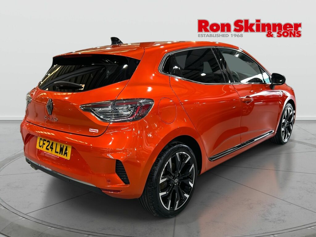 Renault Clio 1.0 Tce Techno Hatchback Euro 6 CF24LWA Orange #4