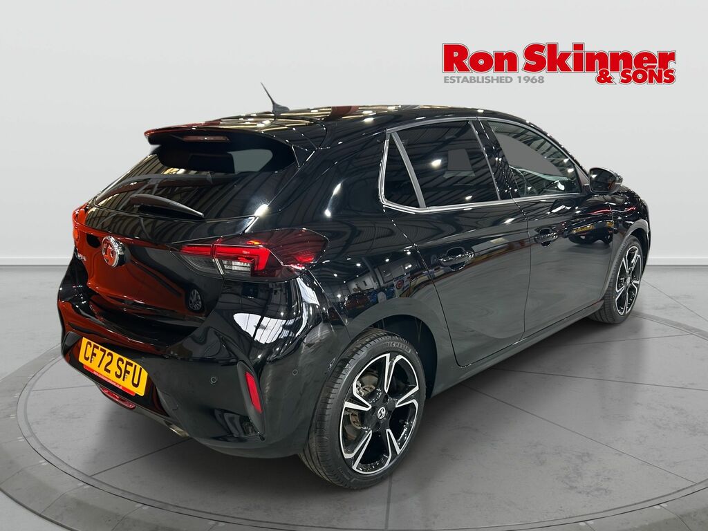 Vauxhall Corsa 1.2 Turbo Ultimate Hatchback Eur CF72SFU Black #3
