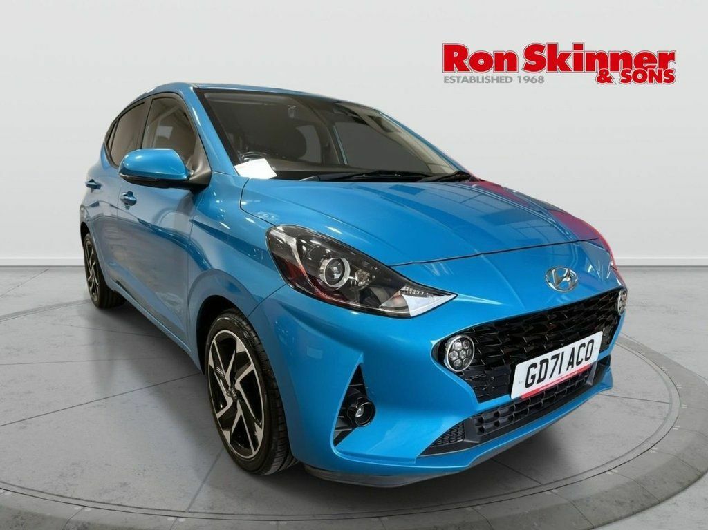 Hyundai I10 1.2 Premium Hatchback Euro 6 S GD71ACO Blue
