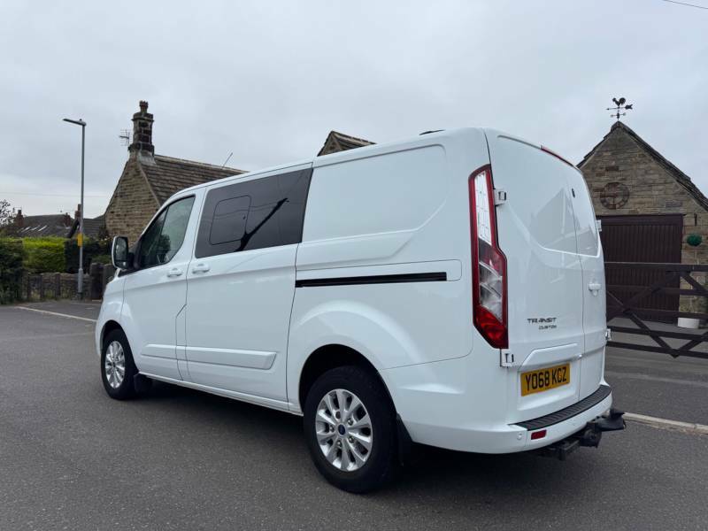 Ford Transit Custom 2.0 300 Ecoblue Limited Crew Van L1 H1 Euro 6 White #5