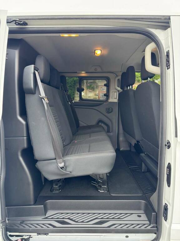 Ford Transit Custom 2.0 300 Ecoblue Limited Crew Van L1 H1 Euro 6 White #3