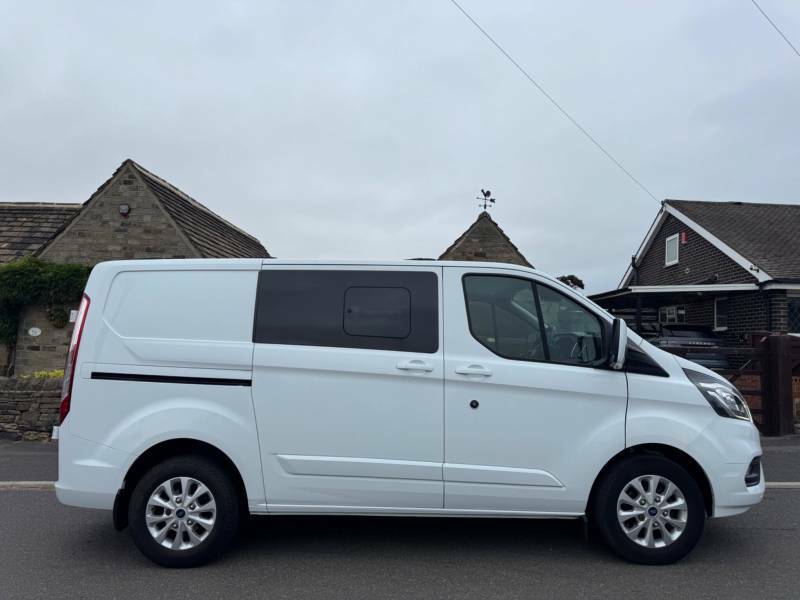 Ford Transit Custom 2.0 300 Ecoblue Limited Crew Van L1 H1 Euro 6 White #4