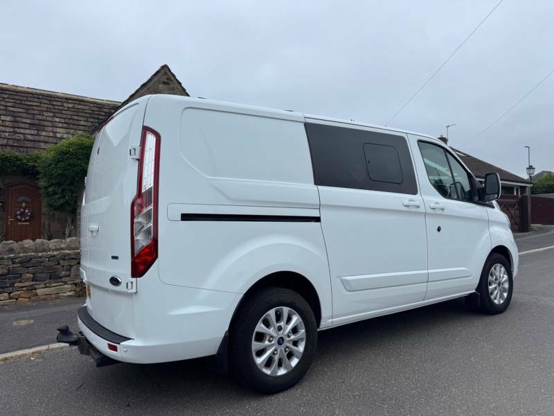 Ford Transit Custom 2.0 300 Ecoblue Limited Crew Van L1 H1 Euro 6 White #6