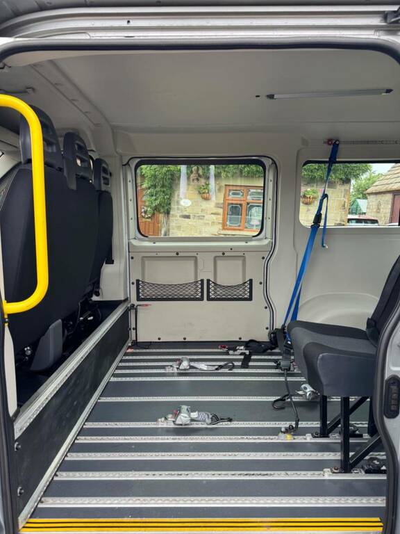 Fiat Ducato 17 Seats, Wheelchair Accessible Disabled Minibus V White #14