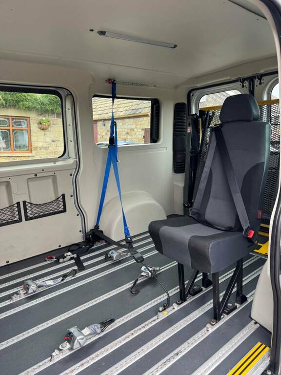 Fiat Ducato 17 Seats, Wheelchair Accessible Disabled Minibus V White #13