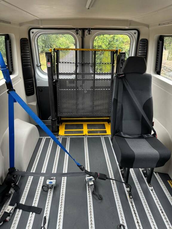 Fiat Ducato 17 Seats, Wheelchair Accessible Disabled Minibus V White #12