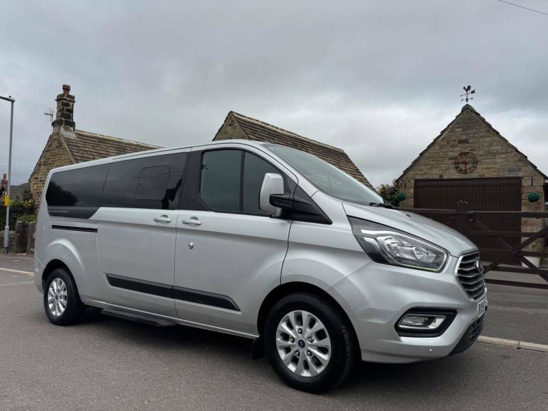 Ford Tourneo Custom 2.0 320 Ecoblue Zetec L2 Euro 6 Ss Silver #2