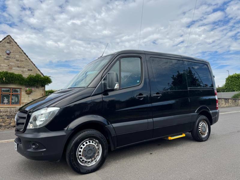 Mercedes-Benz Sprinter 2.1 211 Cdi Blueefficiency Panel Van 7G Black #3
