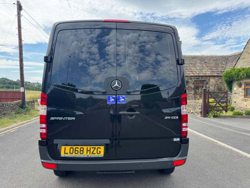 Mercedes-Benz Sprinter 2.1 211 Cdi Blueefficiency Panel Van 7G Black #5