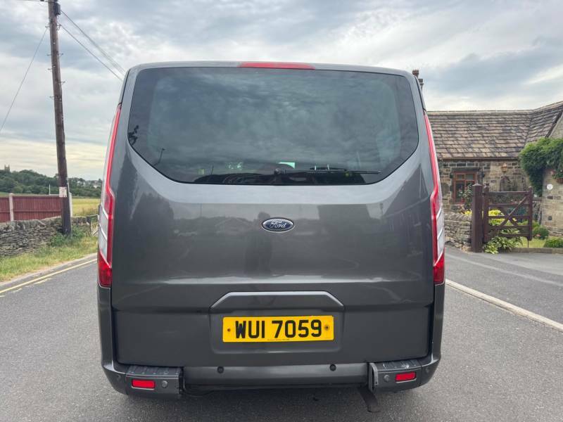 Ford Tourneo Custom 320 Zetec 9 Seater L2 Lwb Minibus Ac No Vat Silver #8