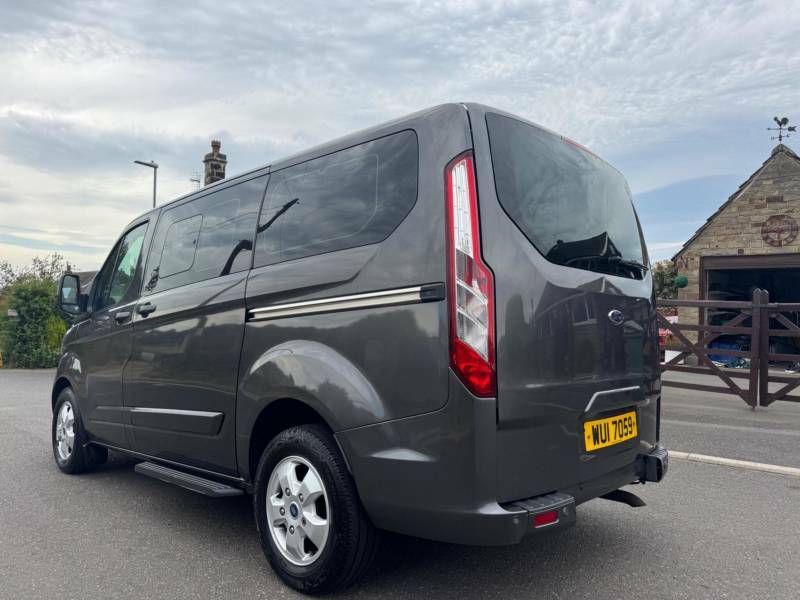Ford Tourneo Custom 320 Zetec 9 Seater L2 Lwb Minibus Ac No Vat Silver #7