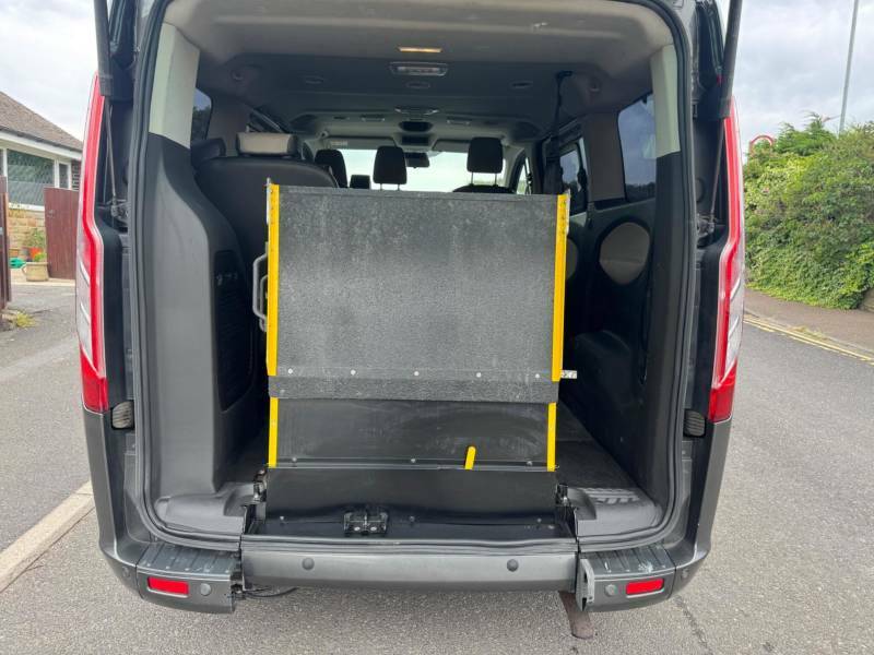 Ford Tourneo Custom 320 Zetec 9 Seater L2 Lwb Minibus Ac No Vat Silver #14