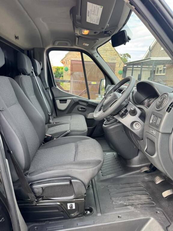 Vauxhall Movano 3500 Platform Cab Fwd L3 H1 Euro 6 White #9
