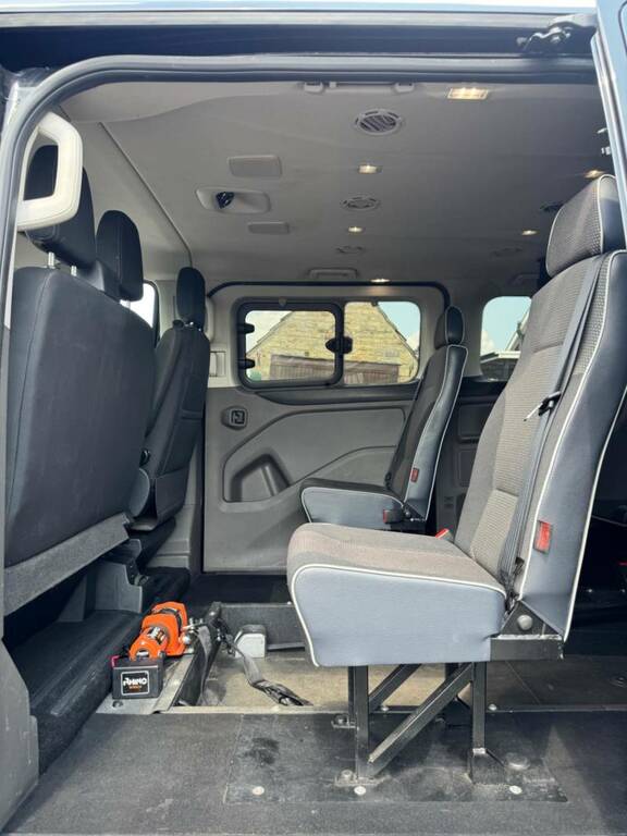 Ford Tourneo Custom Minibus Titaniumx1owner-only 27K-fsh-8seats-xeno Grey #12