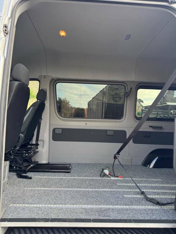 Mercedes-Benz Sprinter Campervan Panel White #12