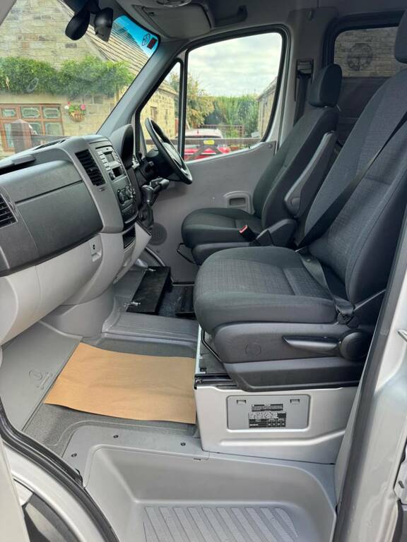 Mercedes-Benz Sprinter Campervan Panel White #8