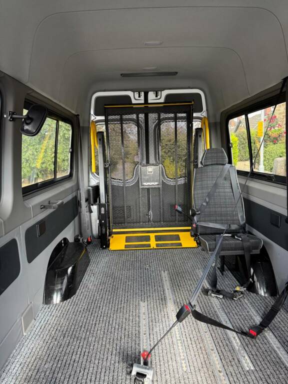 Mercedes-Benz Sprinter Campervan Panel White #10