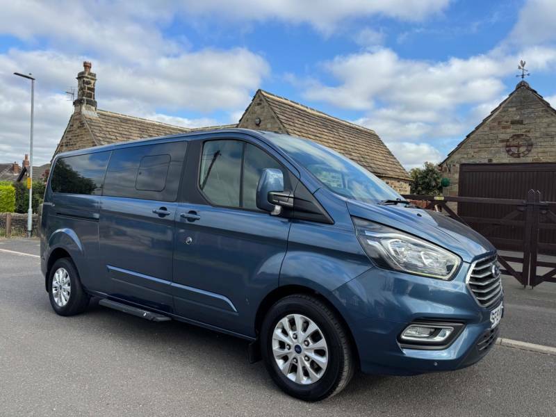 Ford Tourneo Custom 2.0 320 Ecoblue Titanium L2 Euro 6 Ss Blue