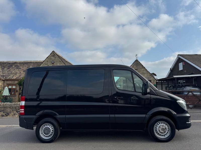 Mercedes-Benz Sprinter 2.1 210 Cdi Blueefficiency Panel Van 7G Black #4