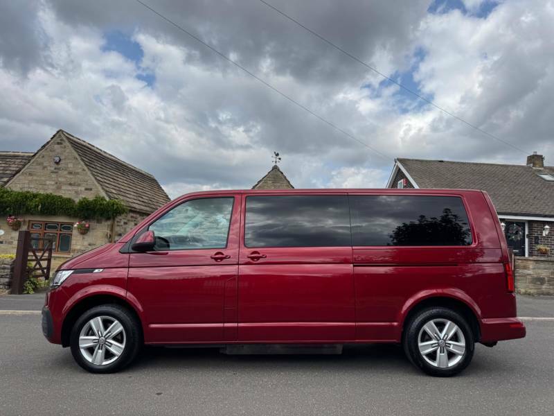 Volkswagen Transporter Shuttle 2.0 Tdi Se Dsg Lwb Euro 6 Ss Red #6