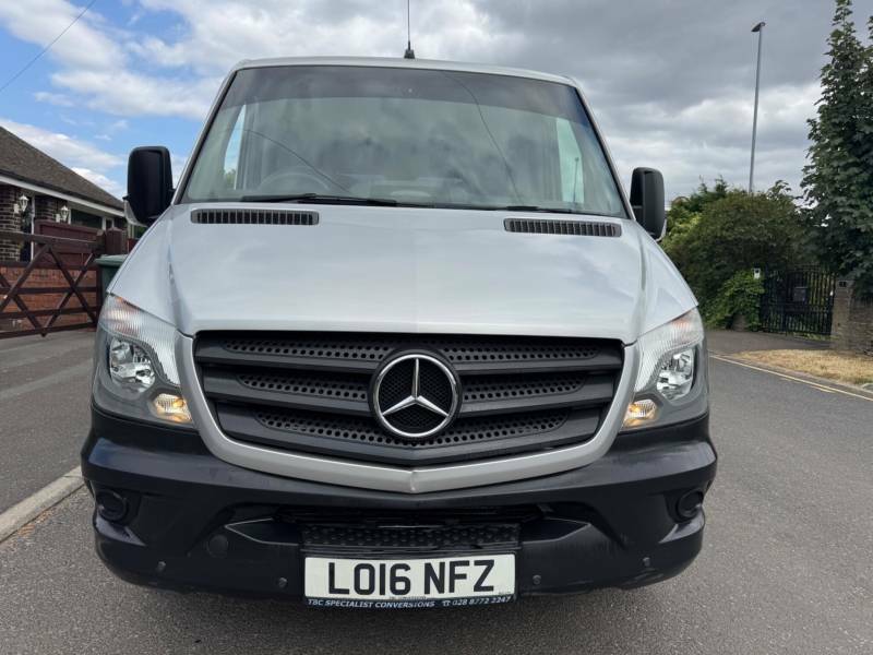 Mercedes-Benz Sprinter 2.1 210 Cdi Blueefficiency Panel Van 7G Silver #3