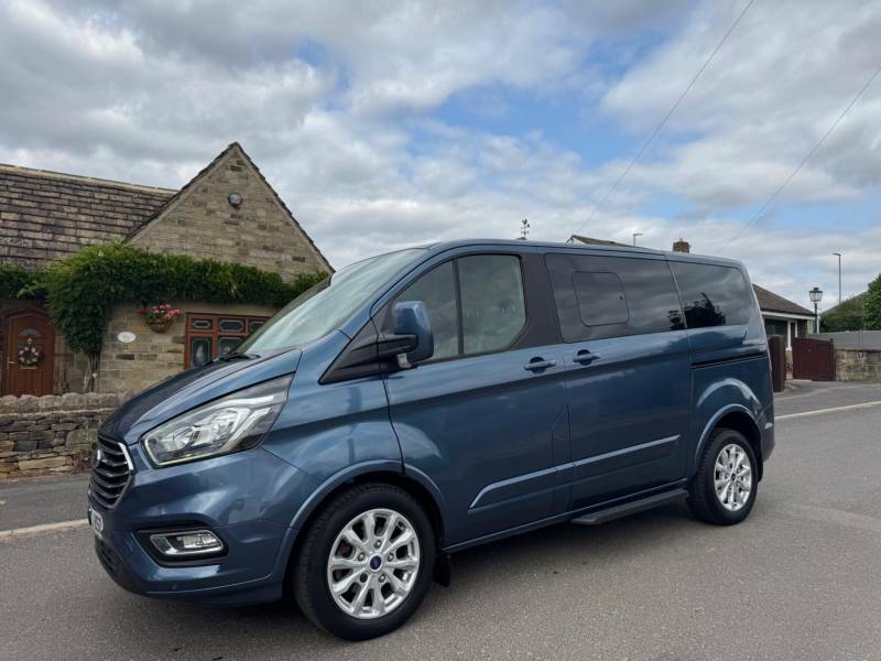 Ford Tourneo Custom 2.0 320 Ecoblue Titanium L1 Euro 6 Ss - 202 Blue #2