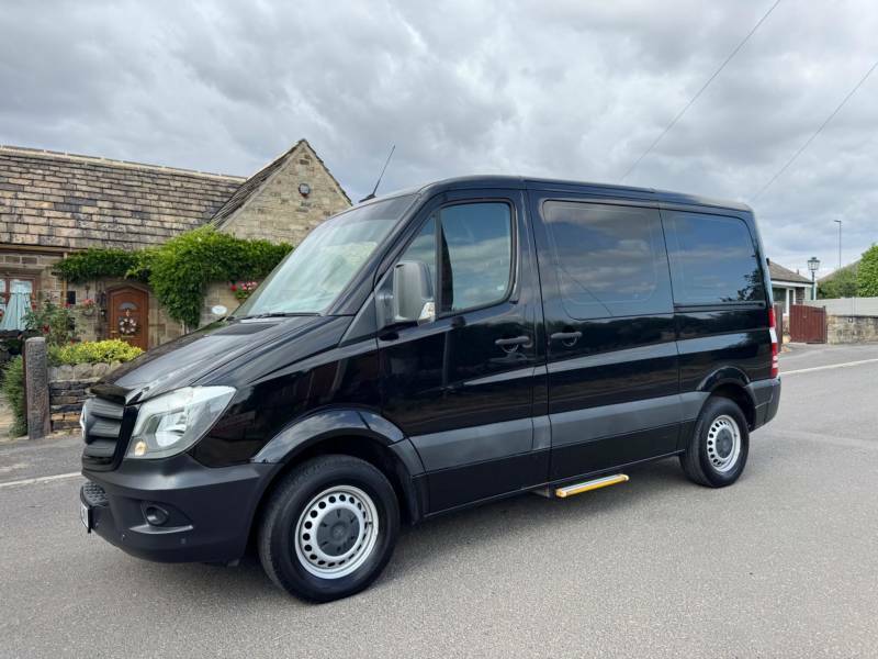 Mercedes-Benz Sprinter 2.1 211 Cdi Panel Van 7G-tronic Rwd L1 Black