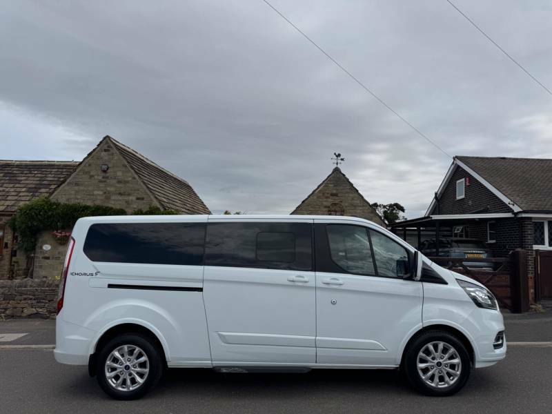 Ford Tourneo Custom 2.0 320 Ecoblue Titanium L2 Euro 6 Ss White #2