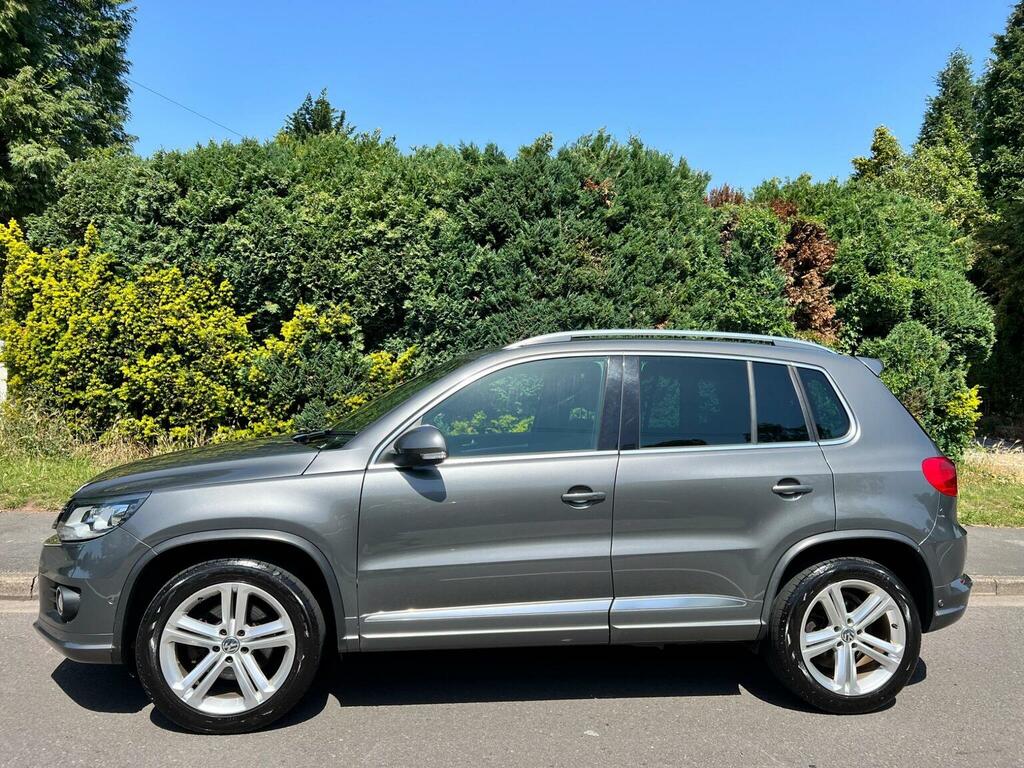 Volkswagen Tiguan 2.0 Tdi Bluemotion Tech R-line 4Wd Euro 5 Ss FJ63EJN Grey #3