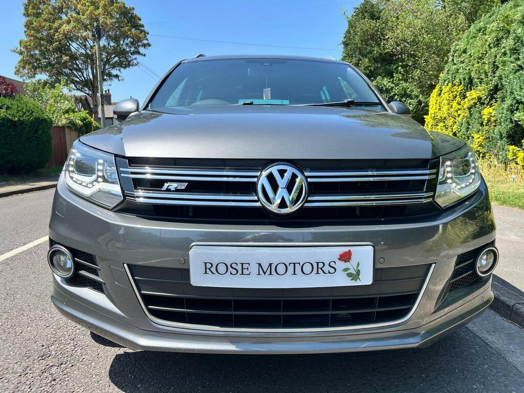 Volkswagen Tiguan 2.0 Tdi Bluemotion Tech R-line 4Wd Euro 5 Ss FJ63EJN Grey #4