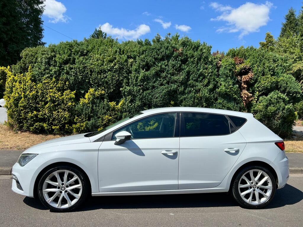 Seat Leon 2.0 Tdi Fr Technology Euro 6 Ss DN17VRP White #3