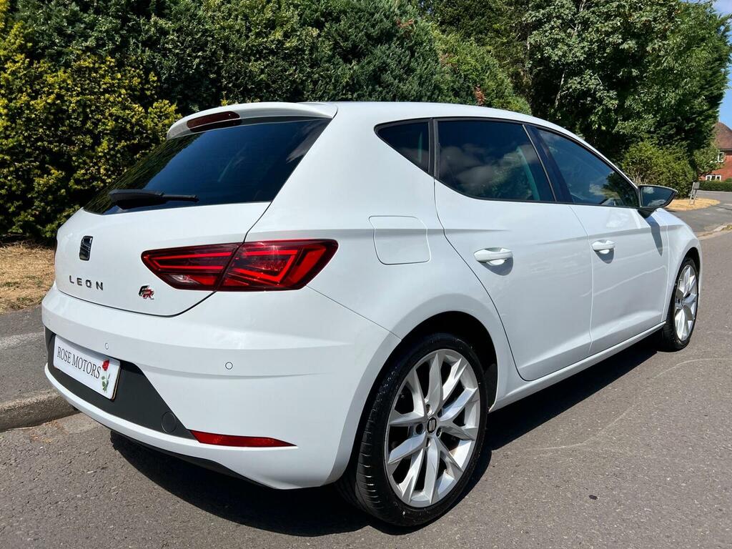 Seat Leon 2.0 Tdi Fr Technology Euro 6 Ss DN17VRP White #6
