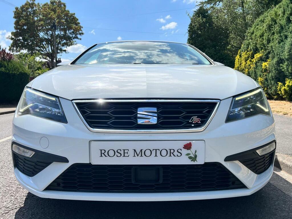 Seat Leon 2.0 Tdi Fr Technology Euro 6 Ss DN17VRP White #4