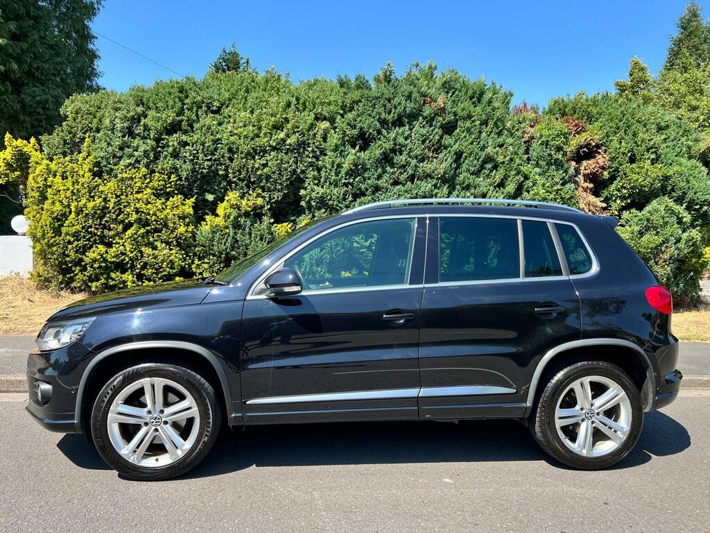 Volkswagen Tiguan 2.0 Tdi Bluemotion Tech R-line 4Wd Euro 6 Ss SG65WRP Black #3