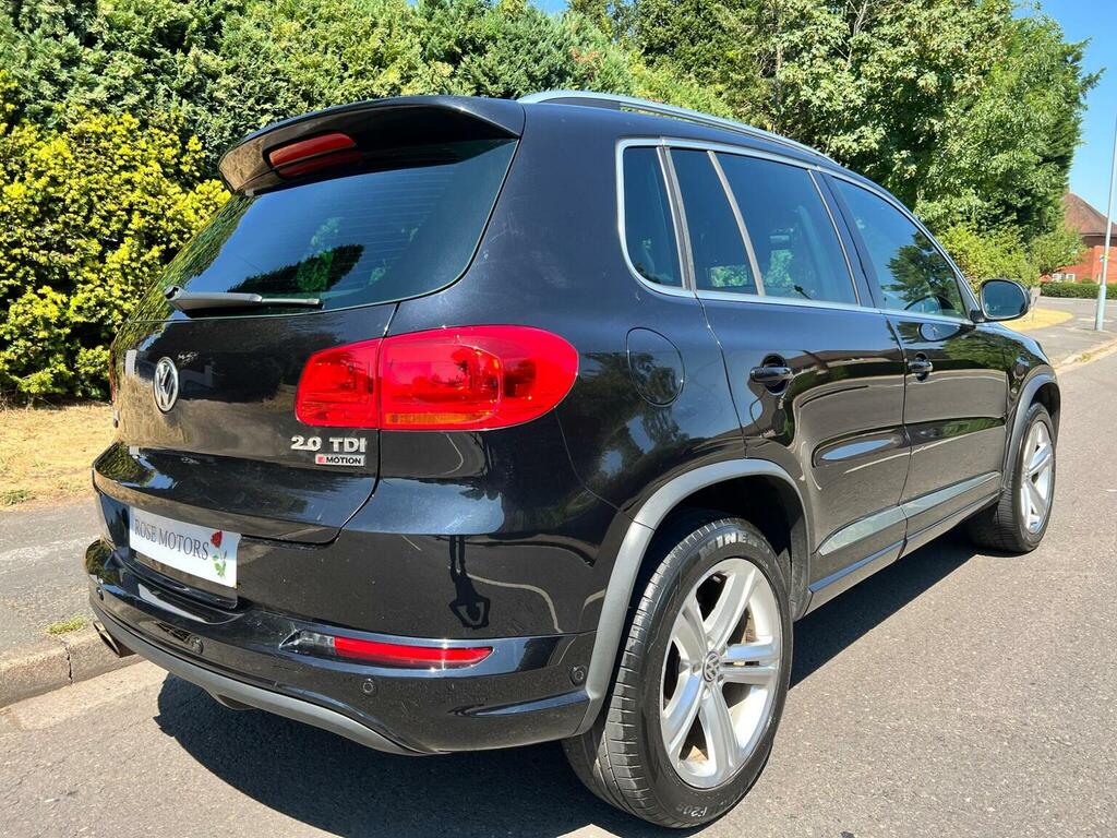 Volkswagen Tiguan 2.0 Tdi Bluemotion Tech R-line 4Wd Euro 6 Ss SG65WRP Black #6