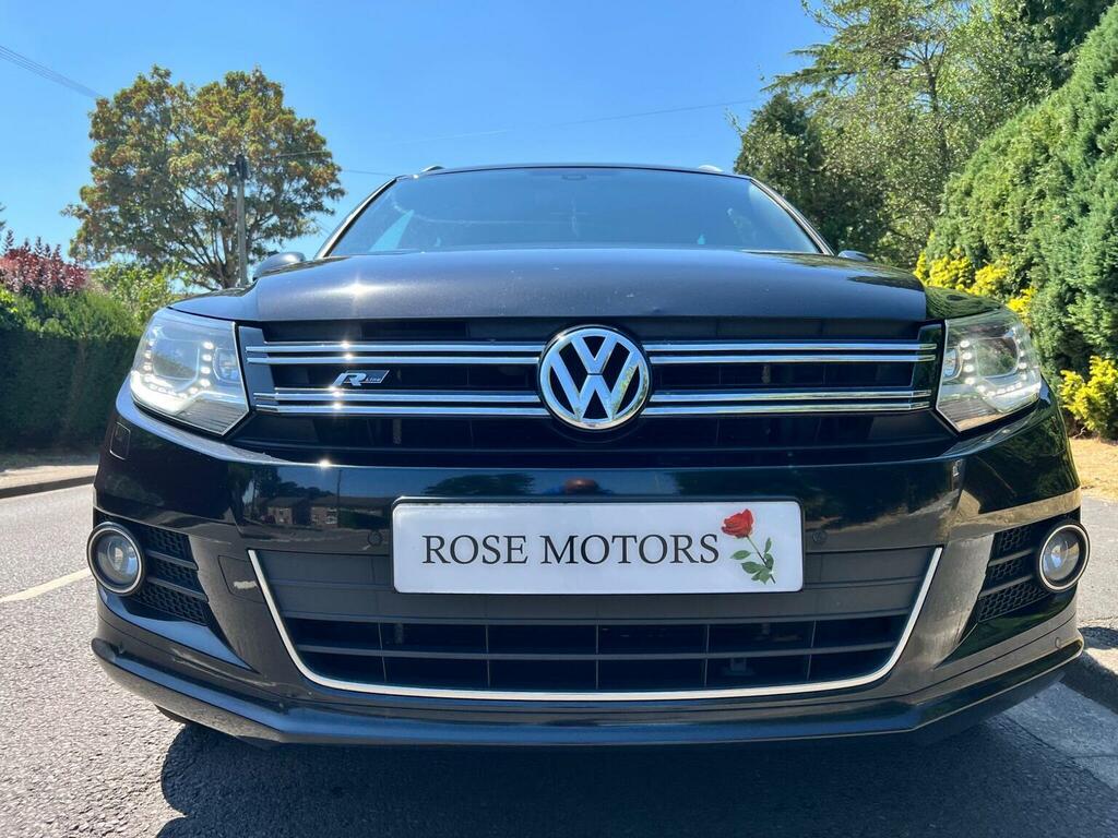 Volkswagen Tiguan 2.0 Tdi Bluemotion Tech R-line 4Wd Euro 6 Ss SG65WRP Black #4