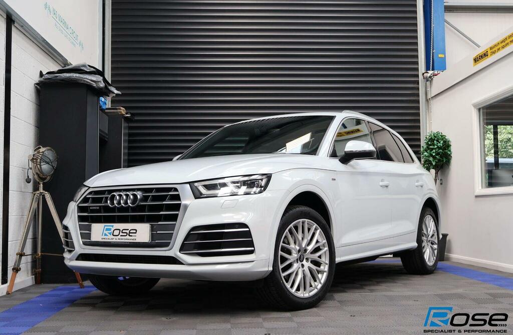 Audi Q5 2.0 Tfsi S Line S Tronic Quattro Euro 6 Ss White