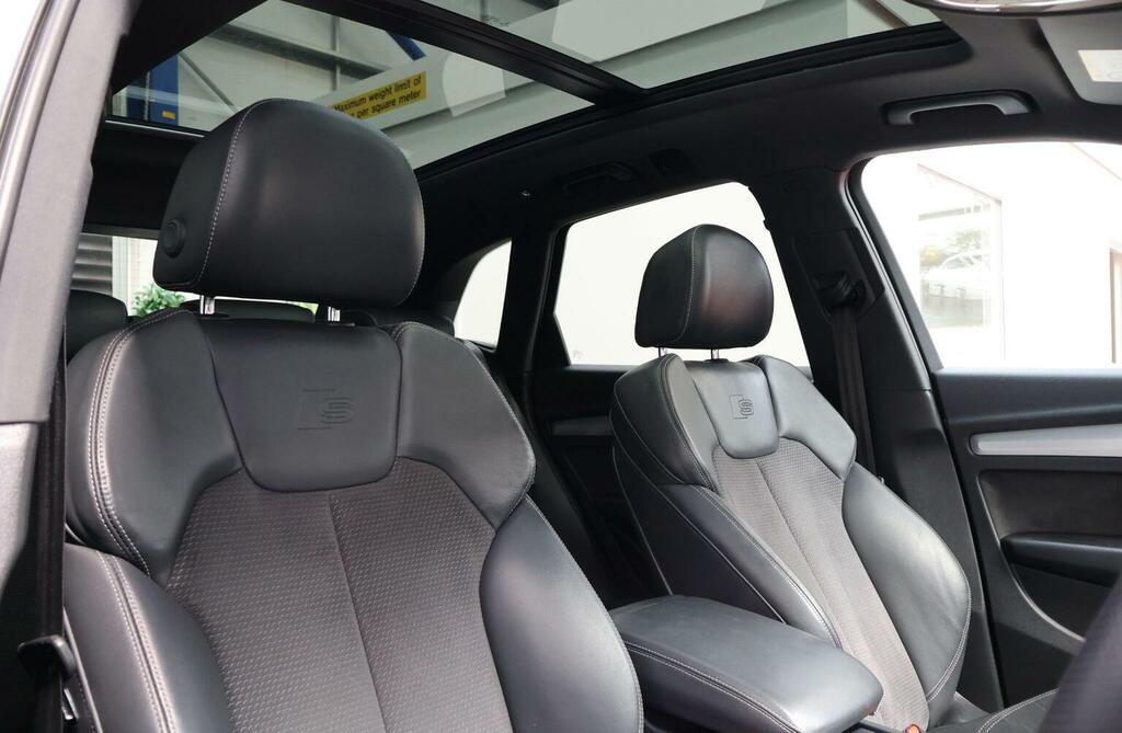 Audi Q5 2.0 Tfsi S Line S Tronic Quattro Euro 6 Ss White #6