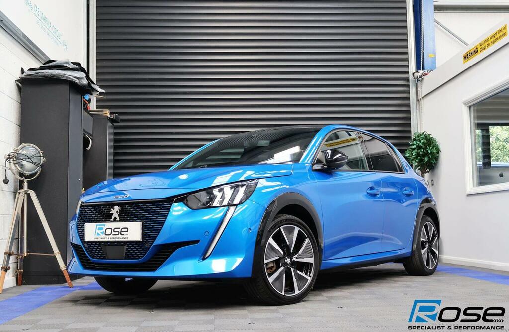 Peugeot e-208 Hatchback Blue