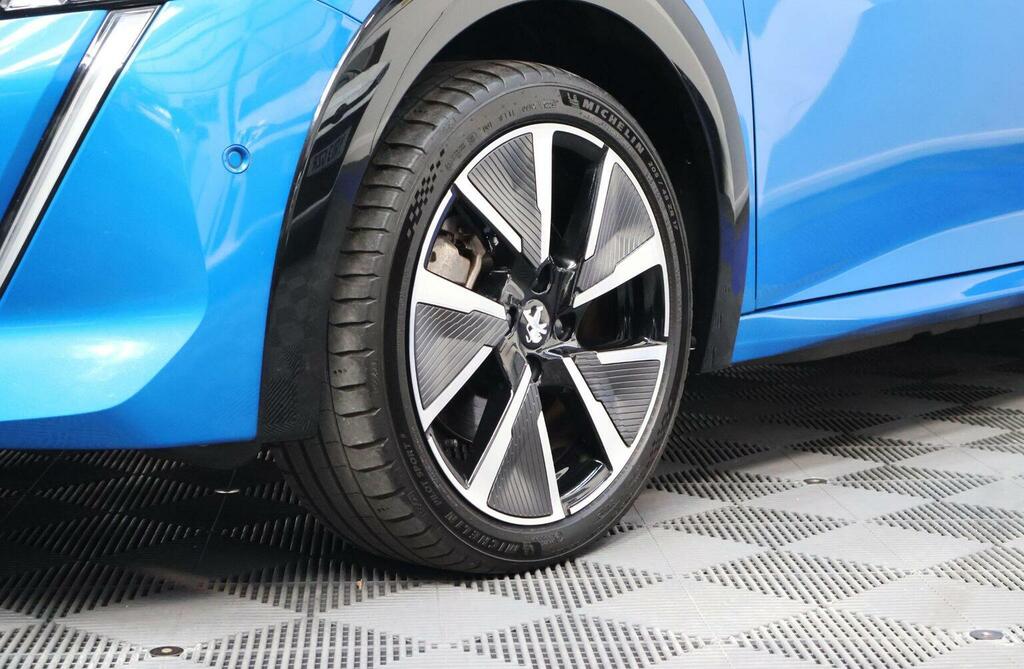 Peugeot e-208 Hatchback Blue #5