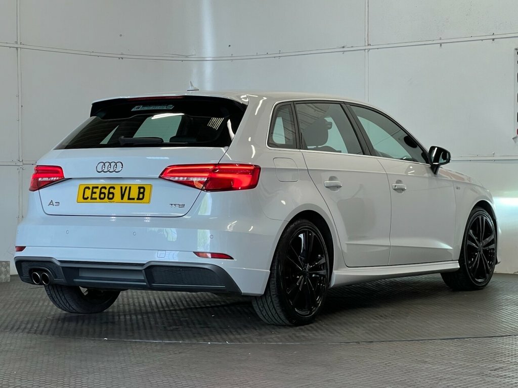 Audi A3 1L S Line CE66VLB White #3