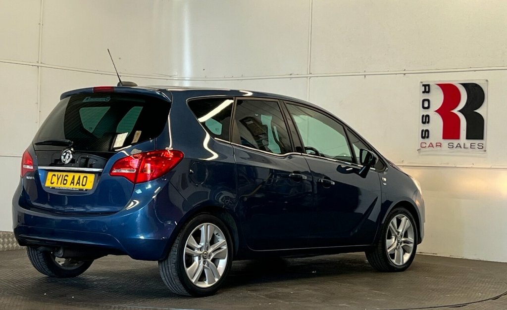 Vauxhall Meriva Mpv CY16AAO Blue #3