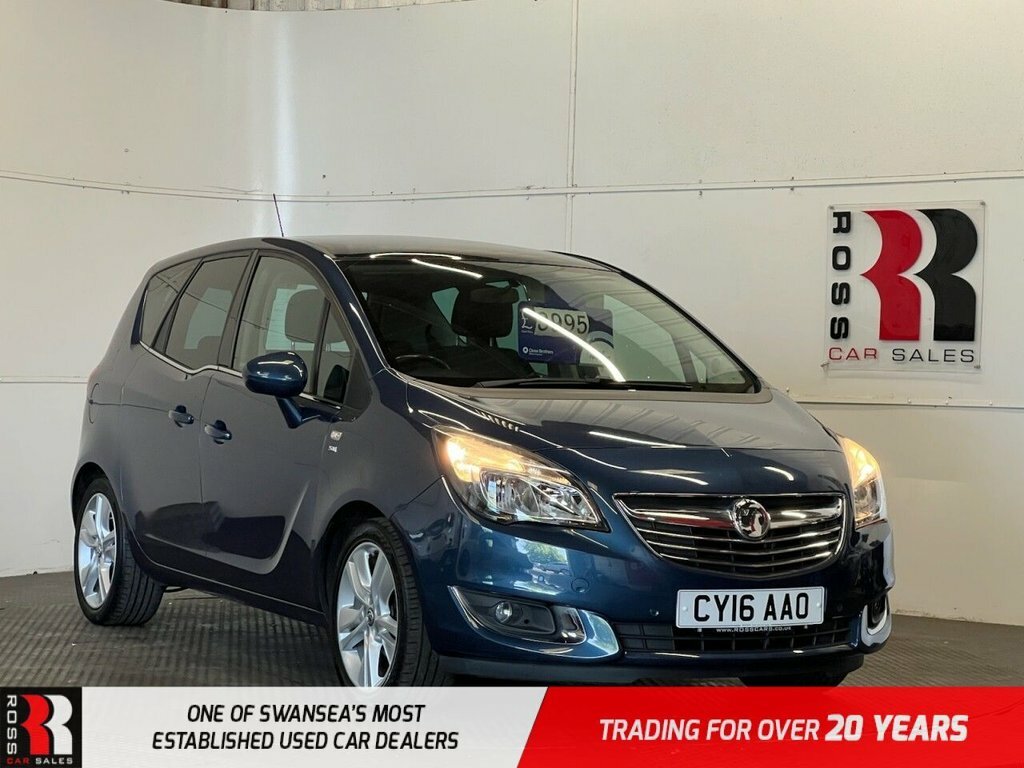 Vauxhall Meriva Mpv Blue