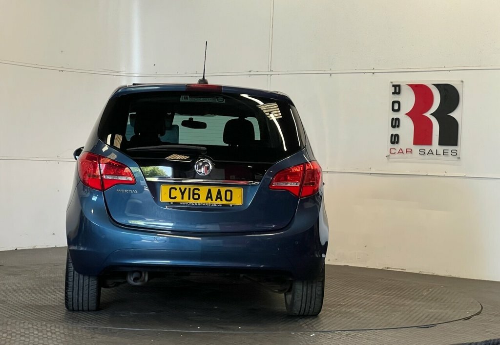 Vauxhall Meriva Mpv CY16AAO Blue #4