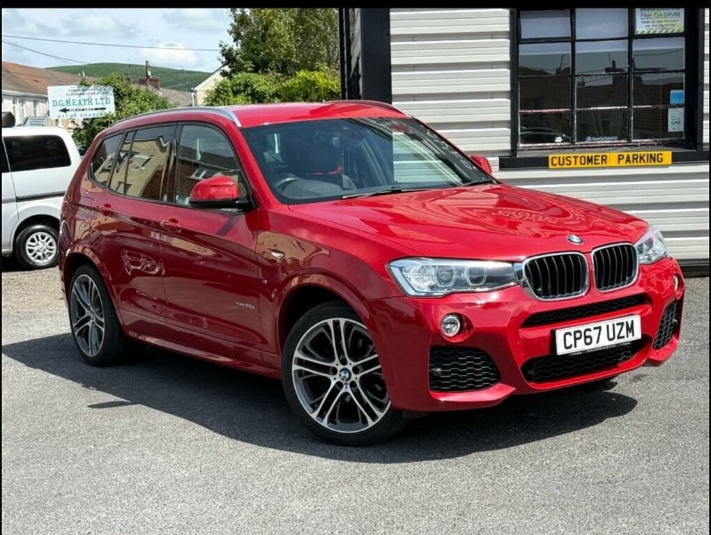 BMW X3 2L M Sport Red