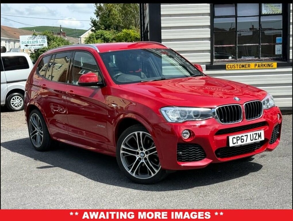 BMW X3 2L M Sport CP67UZM Red