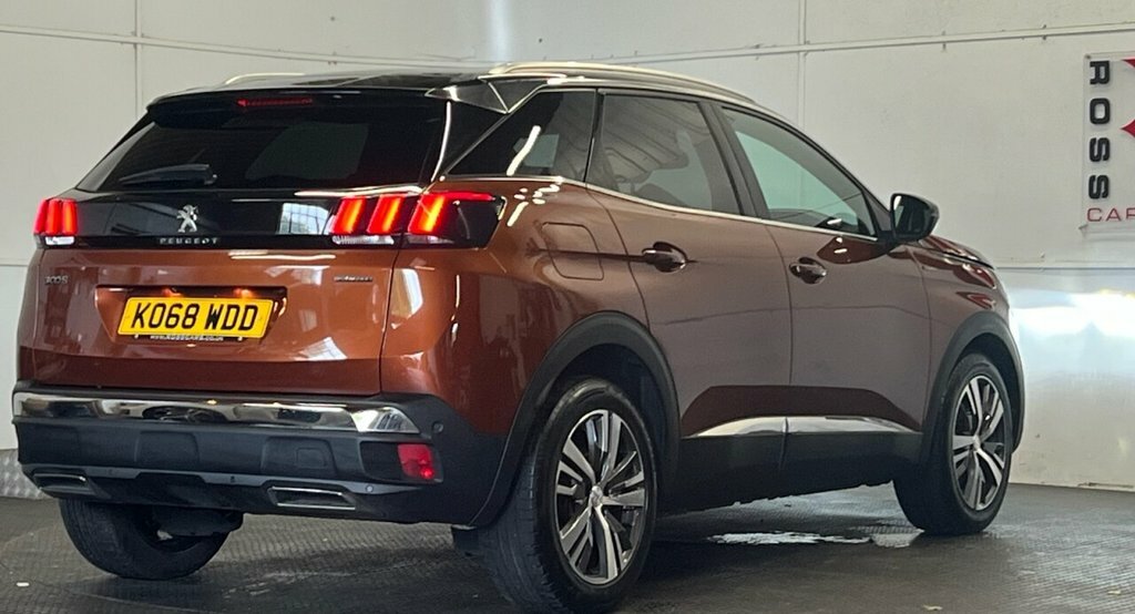Peugeot 3008 1.2L Gt Line KO68WDD Brown #3