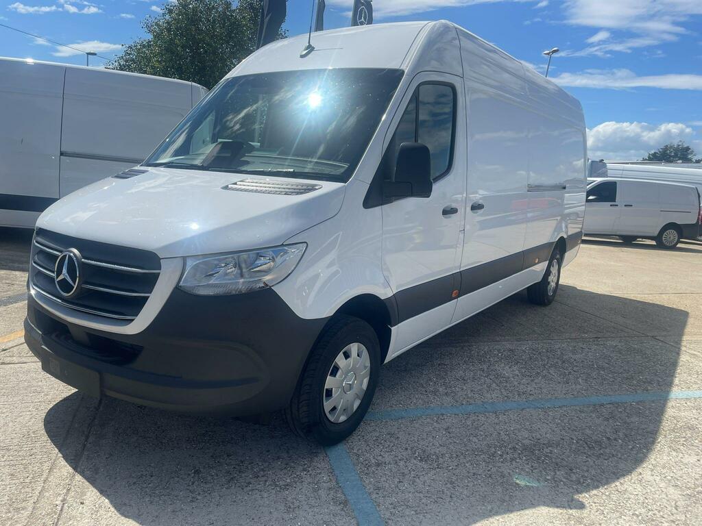 Mercedes-Benz Sprinter 2.0 315 Cdi Hd Pro Rwd L3 H2 Euro 6 Ss White #2