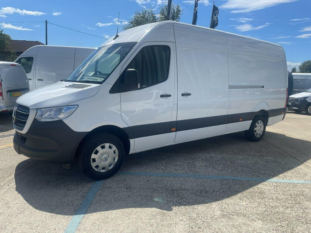 Mercedes-Benz Sprinter 2.0 315 Cdi Hd Pro Rwd L3 H2 Euro 6 Ss White #6